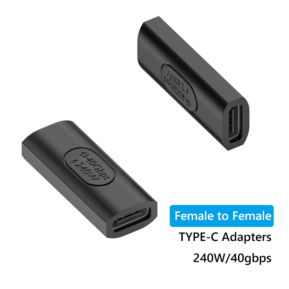 PD240W Fast Charging Adapter USB Type-C OTG Adapter 40Gbps Fast Charging Converter USB 4.0 8K HD Video Audio for Macbook Phone: Yellow