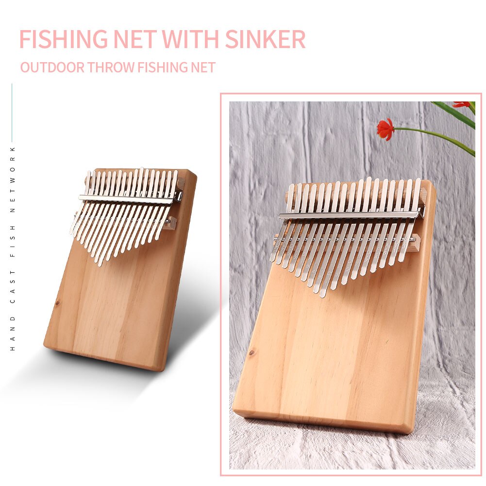 17 Keys Kalimba Thumb Piano High Wood Mahogany Body Musical Instrument With Learning Book Tune Hammer For Beginner