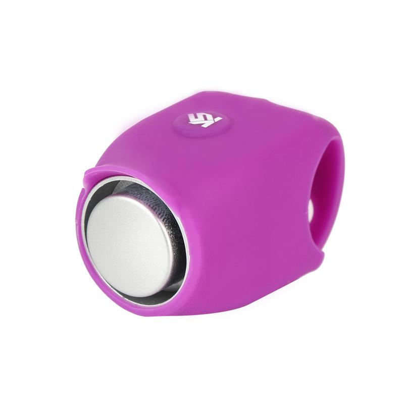 100%  merken en fietsbel super luide elektronische claxon: Paars