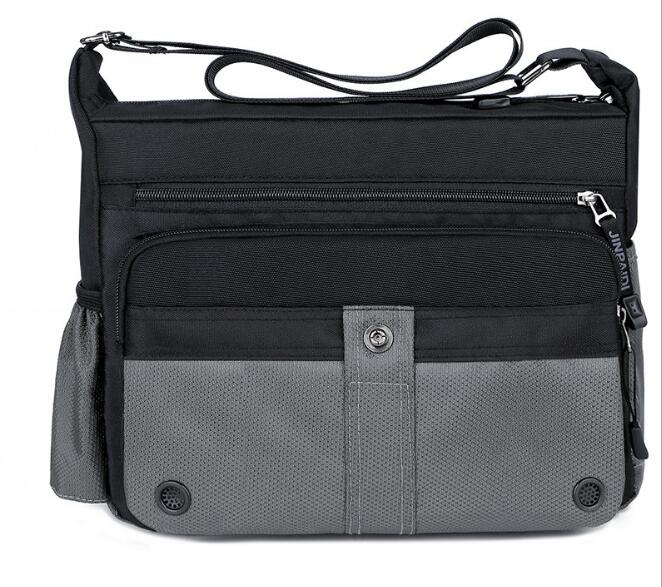 casual shoulder bag large capacity outdoor Oxford cloth messenger bag men's business briefcase