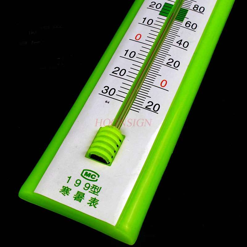 Termômetro de aprendizagem de temperatura experimento para ensinar medidor de verão e inverno-30 a 50 graus instrumento de ensino de física