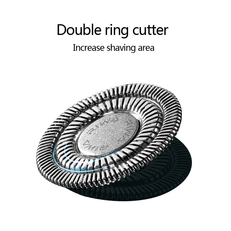RIWA – rasoir électrique flottant 3D Rechargeable pour hommes, rasoir RA-5309 pour barbe et cheveux