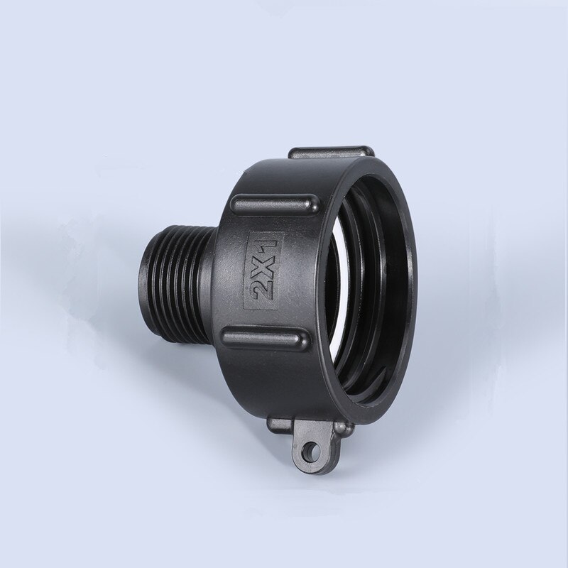 IBC Wassertank passend zu 60mm Grob gewinde zu 1 &quot;Fein Grob Minderer Stecker Neue Garten Schlauch Rohr Adapter 1Stck