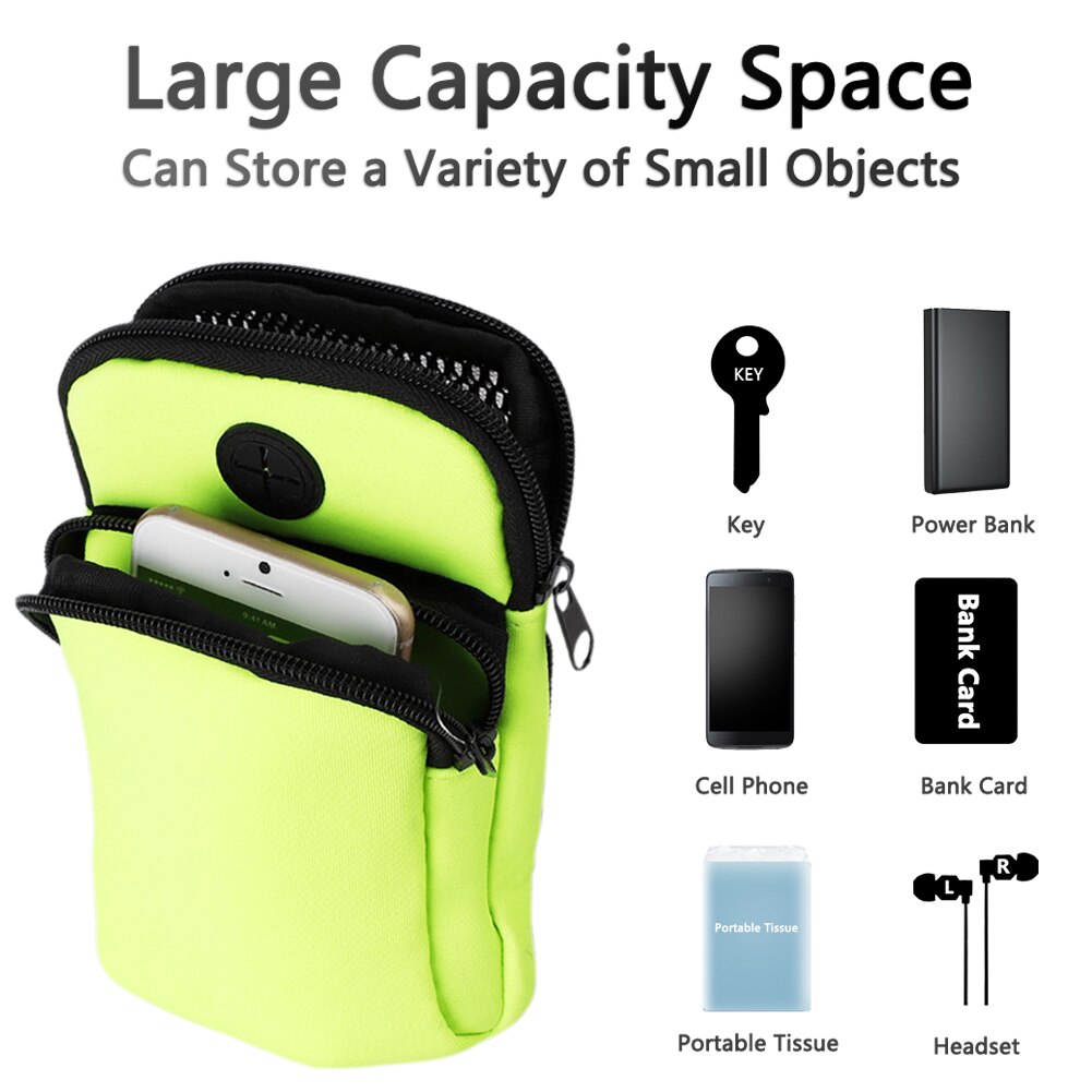 Phone Pouch Sport Running Jogging Cycling Arm Band Case For Iphone Samsung Smart Phones Holder