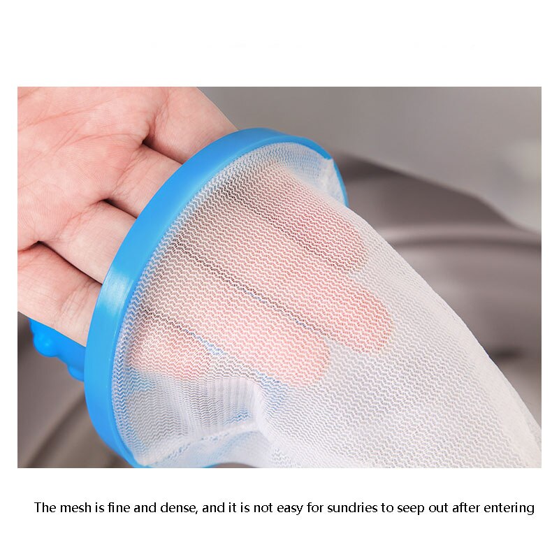 Bolsa de filtro para máquina de lavado de ropa, filtro de pelo, Red de succión para el hogar, artículos diversos, bolsa de lavandería