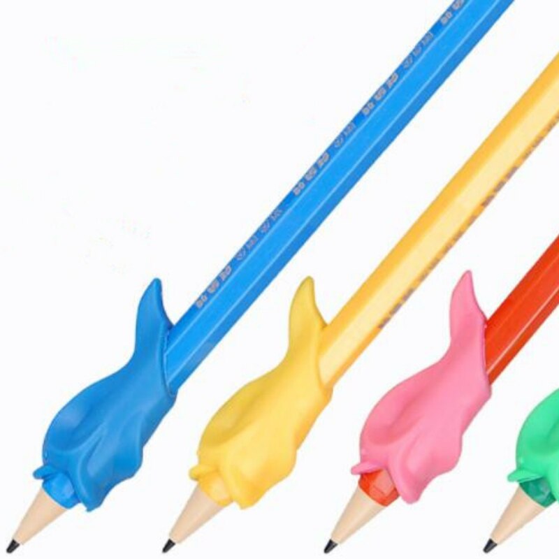 10pcs/lot Students Hold A Pen Assistant Writting Tool Kids Writing Corrector Grip Pencil Auxiliary Device