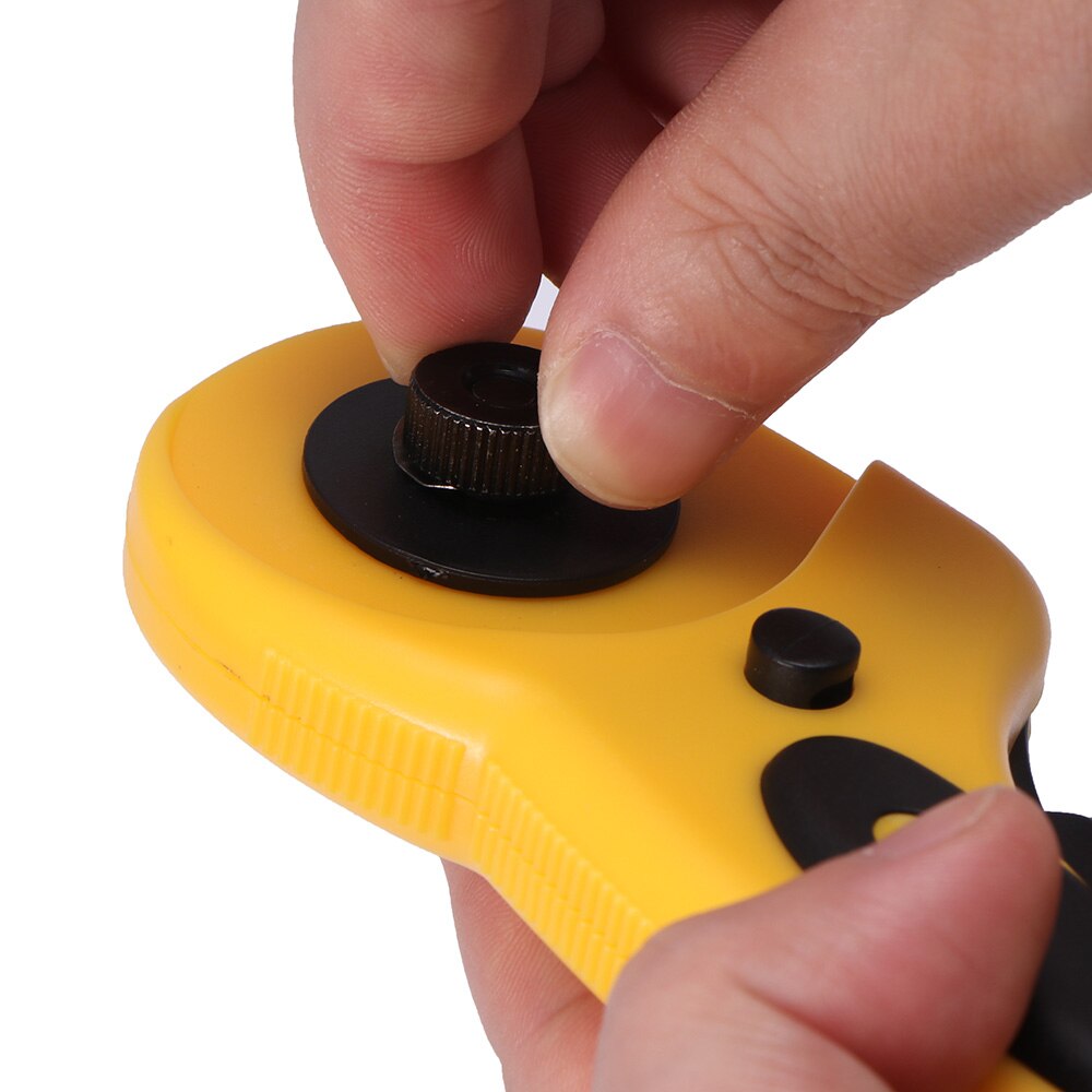 45mm roterende cutter patchwork rulle cutter sæt roller hjul til skræddersy roterende cutter syning læder håndværktøj med knive