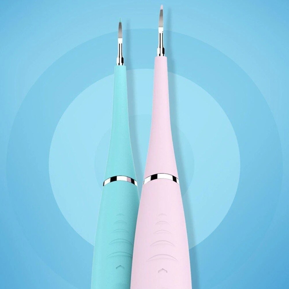 Ultra sonisk tandrenser elektrisk beregningsfjerner rengøringsmiddel tandpletter tandsten værktøj lysere tænder tandsten fjern