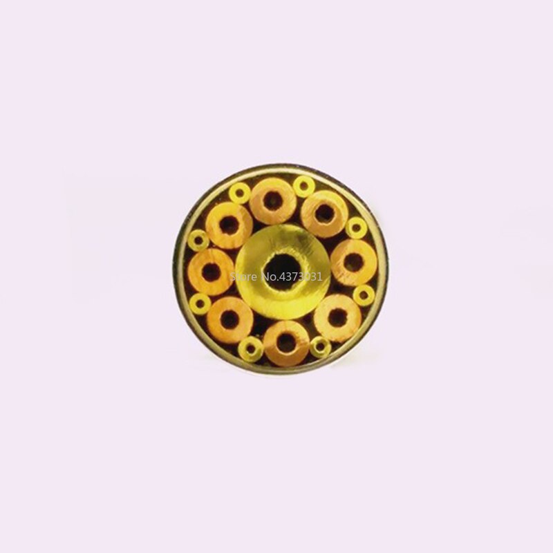 Remaches de alfiler de mosaico de 5mm para cuchillo, mango de tornillo decorativo, 9 tipos de , estilo exquisito, herramienta de mango de cuchillo de 9cm de longitud: Design 503
