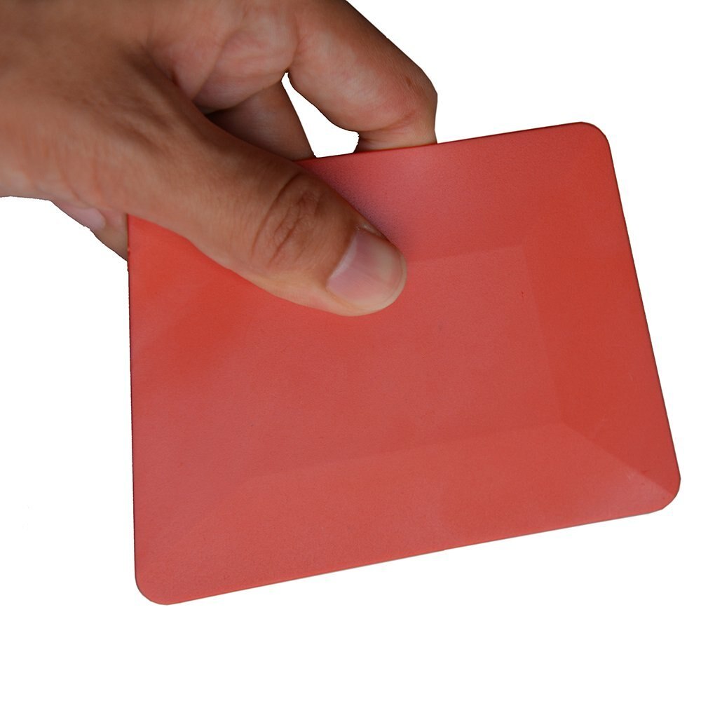 EHDIS 5 Stck 4 "Teflon Kohlenstoff Faser Vinyl Auto wickeln Rakel Schaber Fenster Tönung Werkzeuge Glas Haushalt Reinigung Werkzeug wasser Wischer