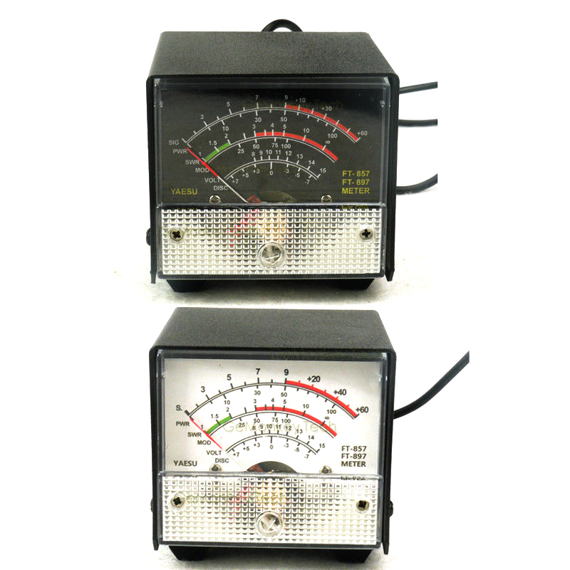 External S meter/ SWR / Power Meter Receive display meter For Yaesu FT-857/FT-897 standing wave ratio meter WHITE/BLACK