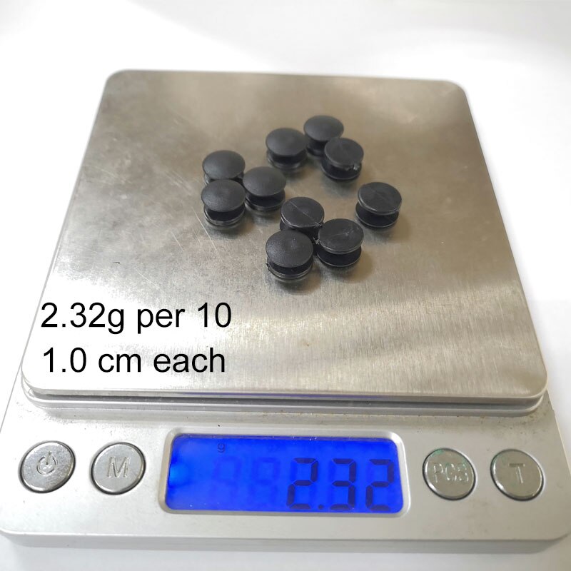 1000 stk/parti plastik knap sorte spænder dele tilbehør egnet til sandaler træsko sko diy sko charms 8/10/12/13/14/15mm: 1.0cm