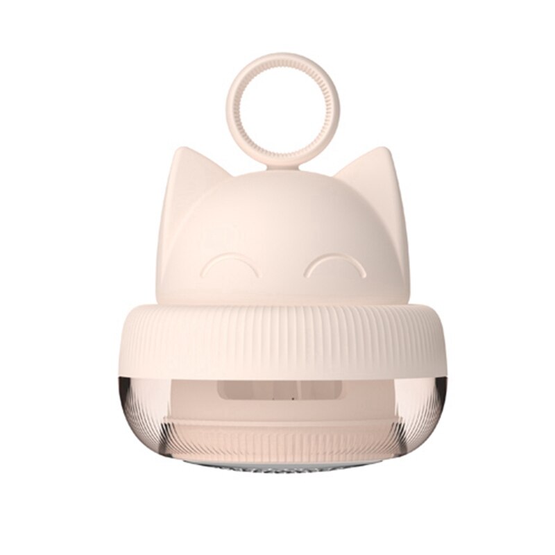 Elektrische Bal Trimmer Kleding Tondeuse Remover Draagbare Leuke Kat Vormige Smart Haarbal Verwijdering Voor Kleding: Light Grey