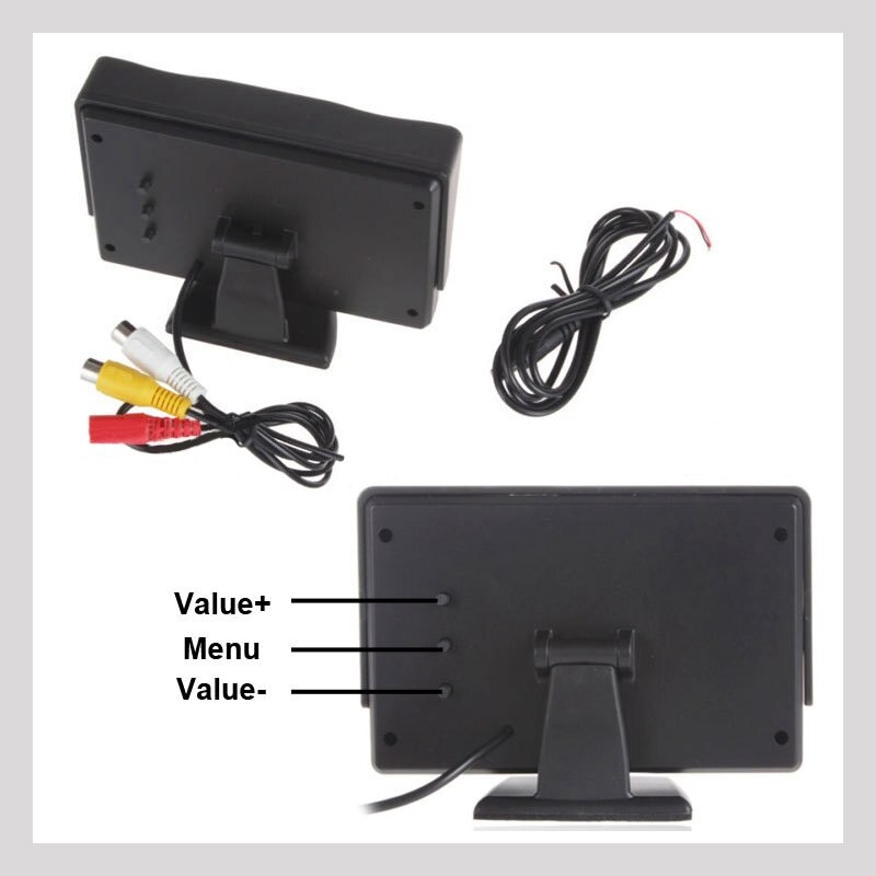 Car Styling 4.3 Inch TFT LCD Screen Car Monitor Display with wifi Rearview Reverse Backup Camera Car TV Display