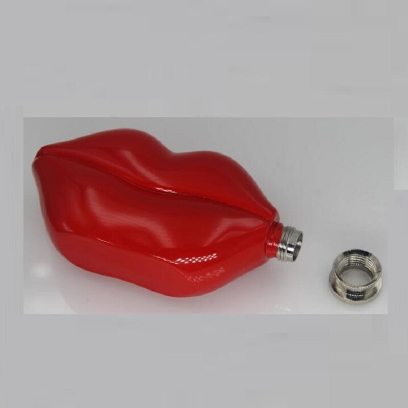 Stalen heupfles voor whisky en wodka banaan heupfles lip heup fles 5oz