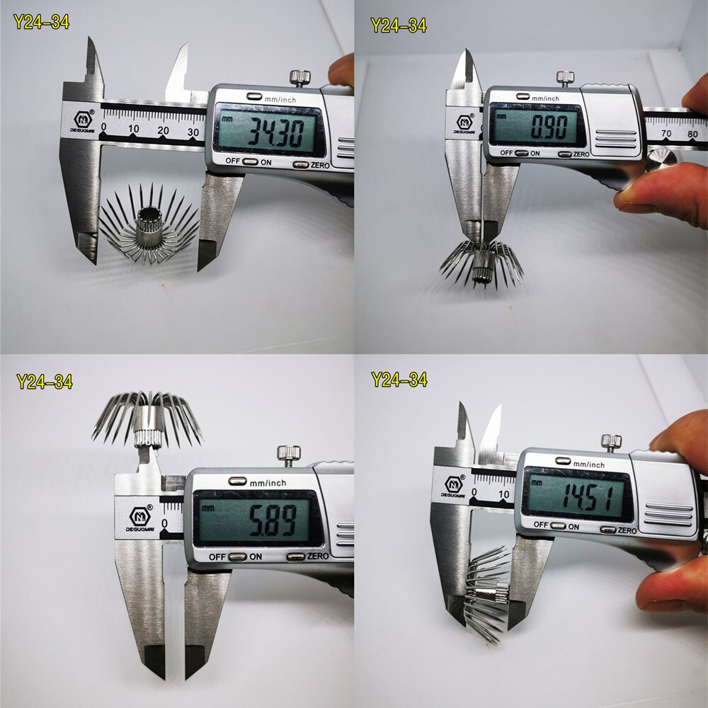 24 pin gancho calamar 10 Uds 20 piezas Uds 50 Uds alambre de acero inoxidable Alambre de gran cebo accesorios gran sepias pulpos atraer herramienta para pesca de mar DIY