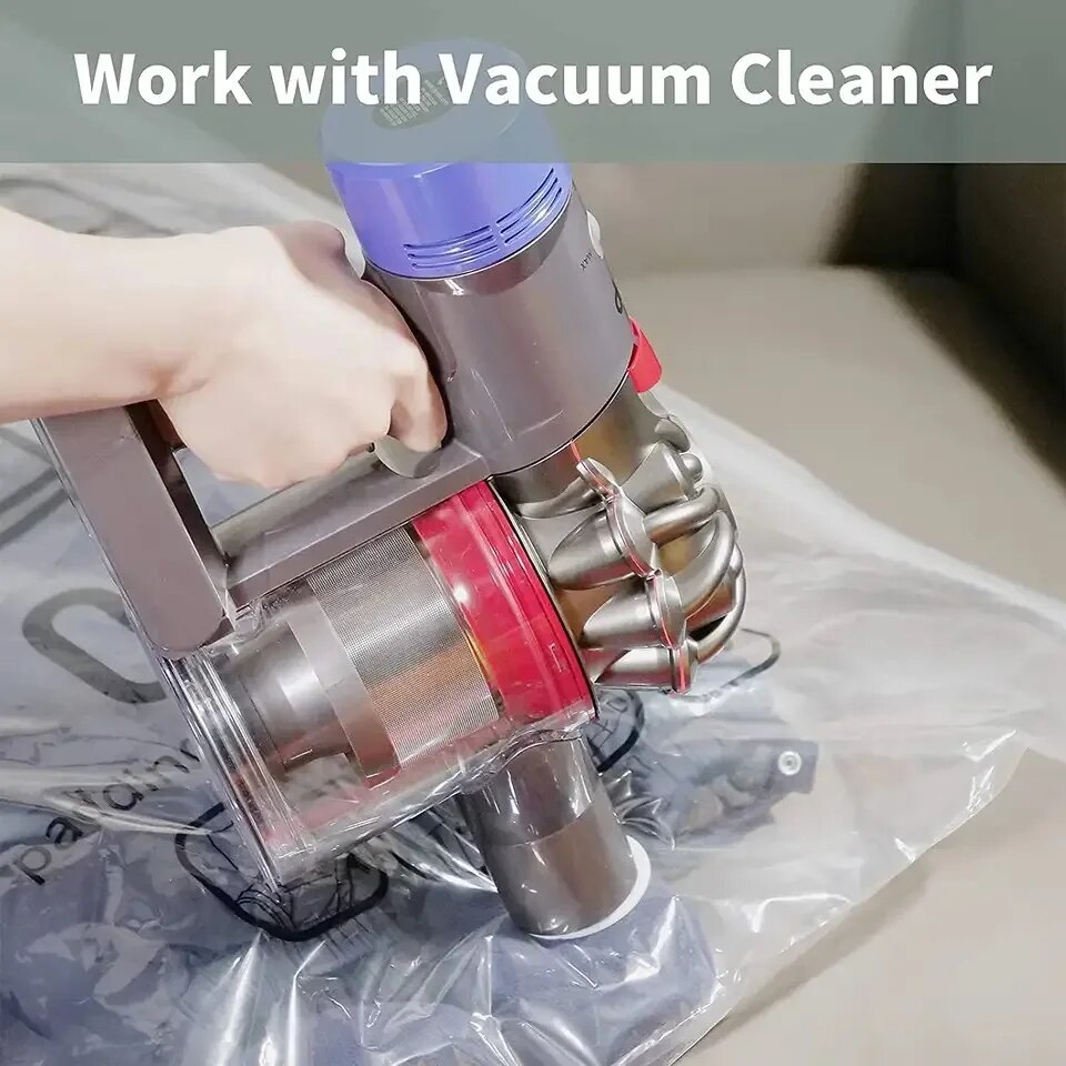 Ophangen Vacuüm Ruimtebesparende Tassen Kast Organizer Opbergzakken, Vacuüm Seal Doorzichtige Tassen Voor Kleding, Pakken, Jurk Of Jacke