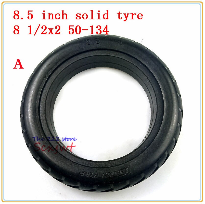 8 1/2X2 (50-134) exterior del tubo interno del neumático sólido para Gas eléctrico inteligente Scooter 8,5 "2x8,5 neumático de la rueda: solid tyre A