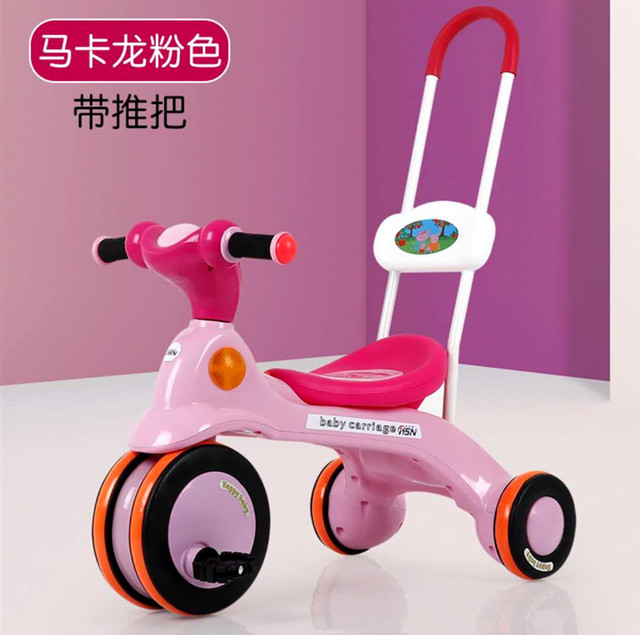 LazyChild Pedal Trike Baby Balance Bike Multi-function Kid Bicycle Child Stroller For 1-6 Years Baby: 4