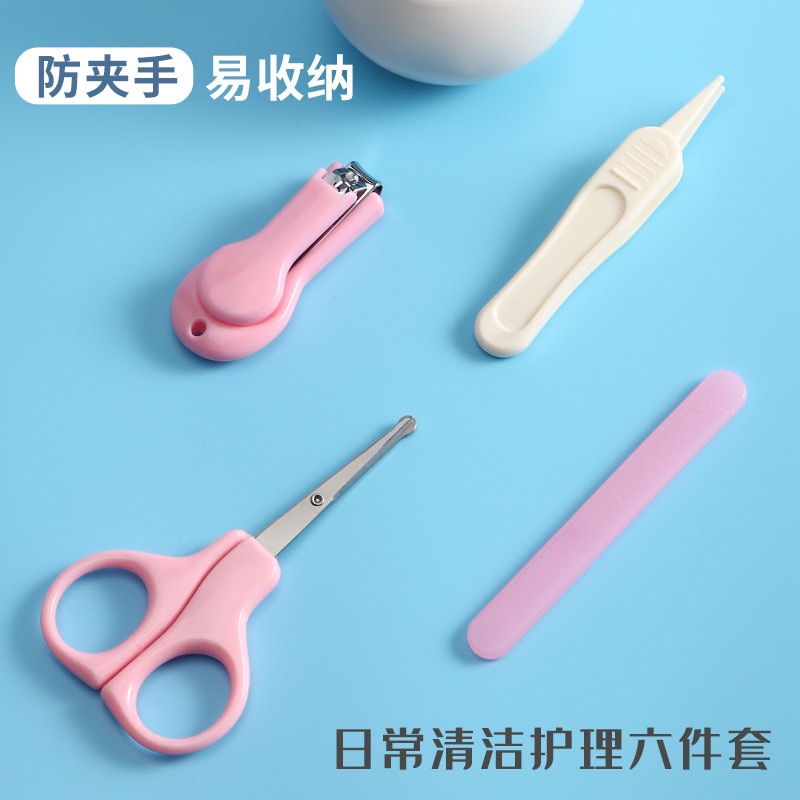 Zuigeling Nail Schaar Set Baby Nagelschaartje Pasgeborenen Yong Een Alle Anti Vlees Nagelknipper Kinderen Levert