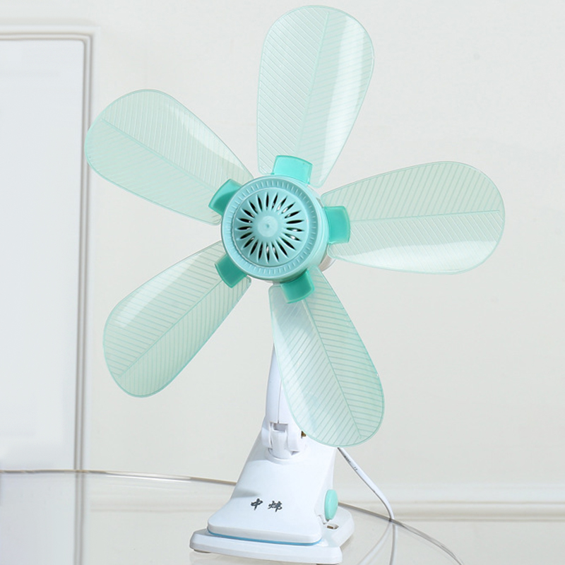 Portable Home Desktop Clip Fan Mini Electric Office Clamp Cooling Fans Student Dorm Bed Natural Wind Ventilation 220V: GRAY