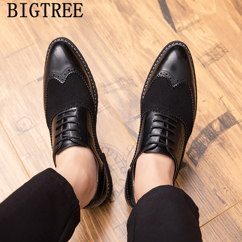 Office Shoes For Men Formal Brogue Shoes Men Class... – Grandado