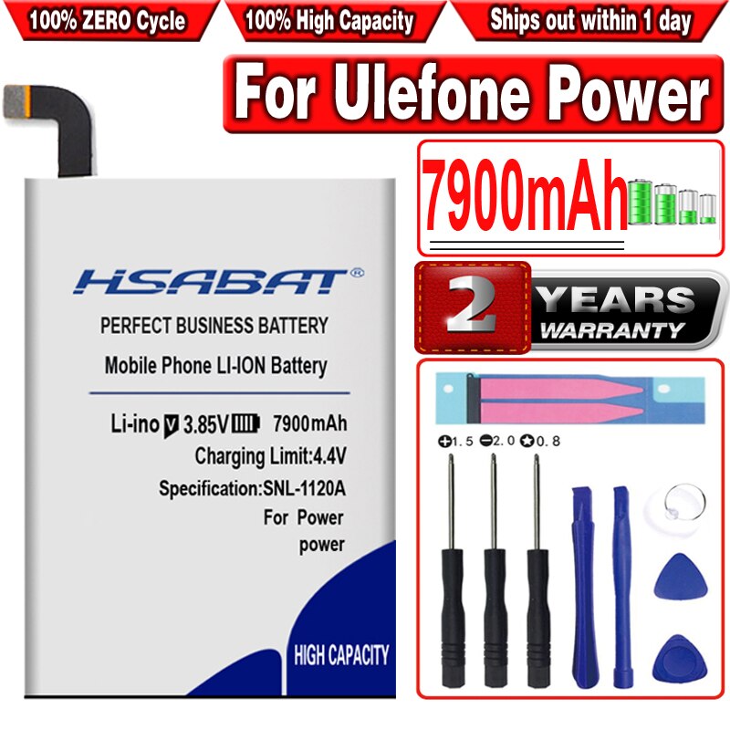 HSABAT 5900-8300mAh Top Brand Battery for Ulefone Gemini Pro T1 for Ulefone Power Batteries for Ulefone Power 3 3S Batteri