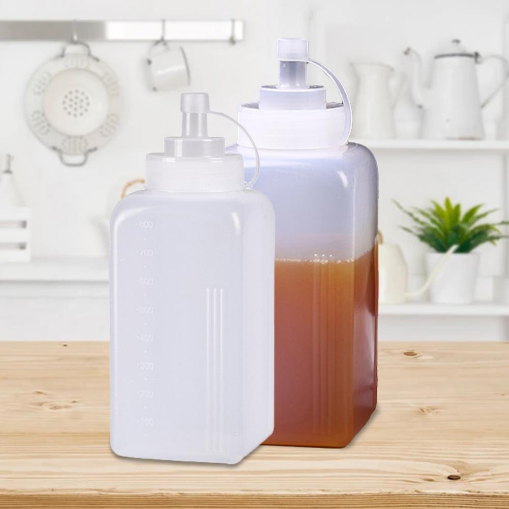 Easy Clean Safe Squeeze Squirt Bottle Large Capacity Condiment Bottles for Restaurant Condiment Bottle