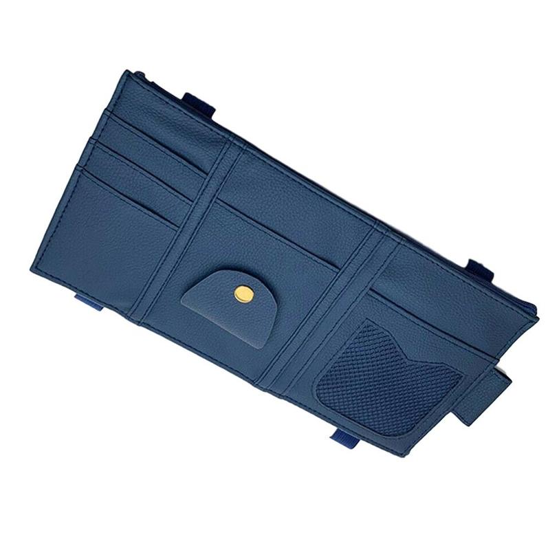 Universal Car Auto Visor Organizer Holder Case for Card Glasses Car Accessories Sun Visor Multifunctional Storag Bag: E