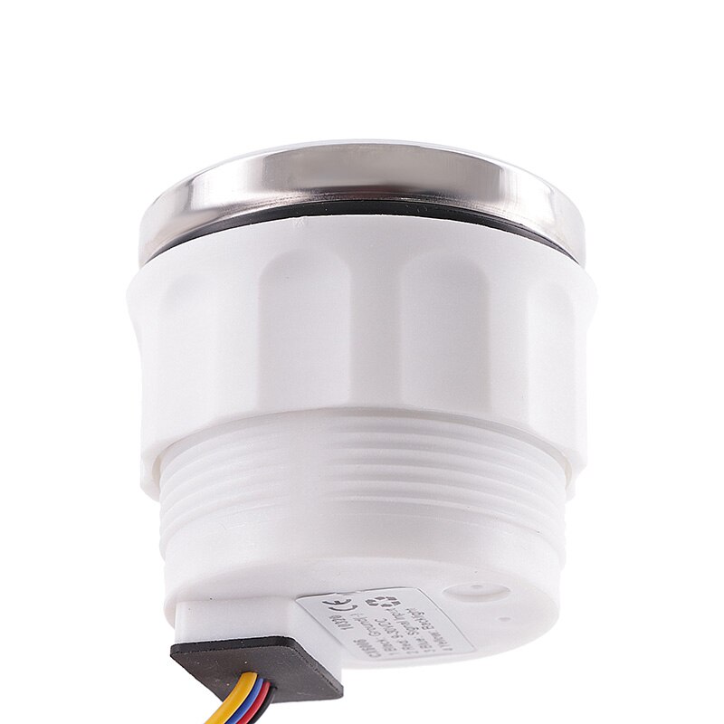 Boat Battery Charge Level Indicator Waterproof Battery Capacity Meter LED Display 0~100% With Alarm Red Backlight For Car Marine