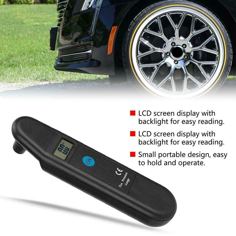 TG101 LCD Barometer Tester Hohe Präzision für Auto Lkw Digital Auto Lkw Reifen Reifen Luft Manometer Meter Manometer