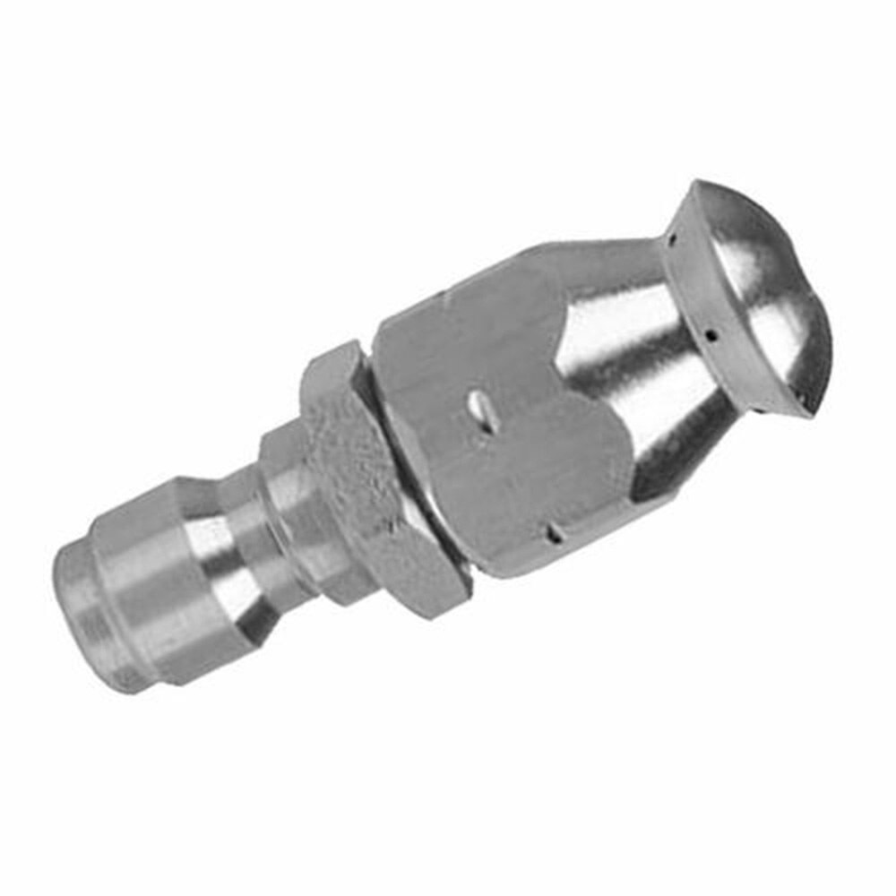 1/4" Quick Plug Drain Nozzle Pressure Washer Sewer Pipe Cleaning Hose Nozzles Pressure Washer Drain Garden Watering Hose Nozzle