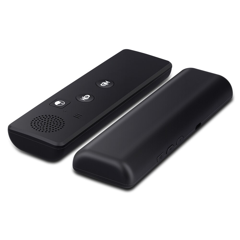 T3 Smart Voice Translator Multi-Languages Black Bluetooth-compatible Photo translation accurate translation and rapid response