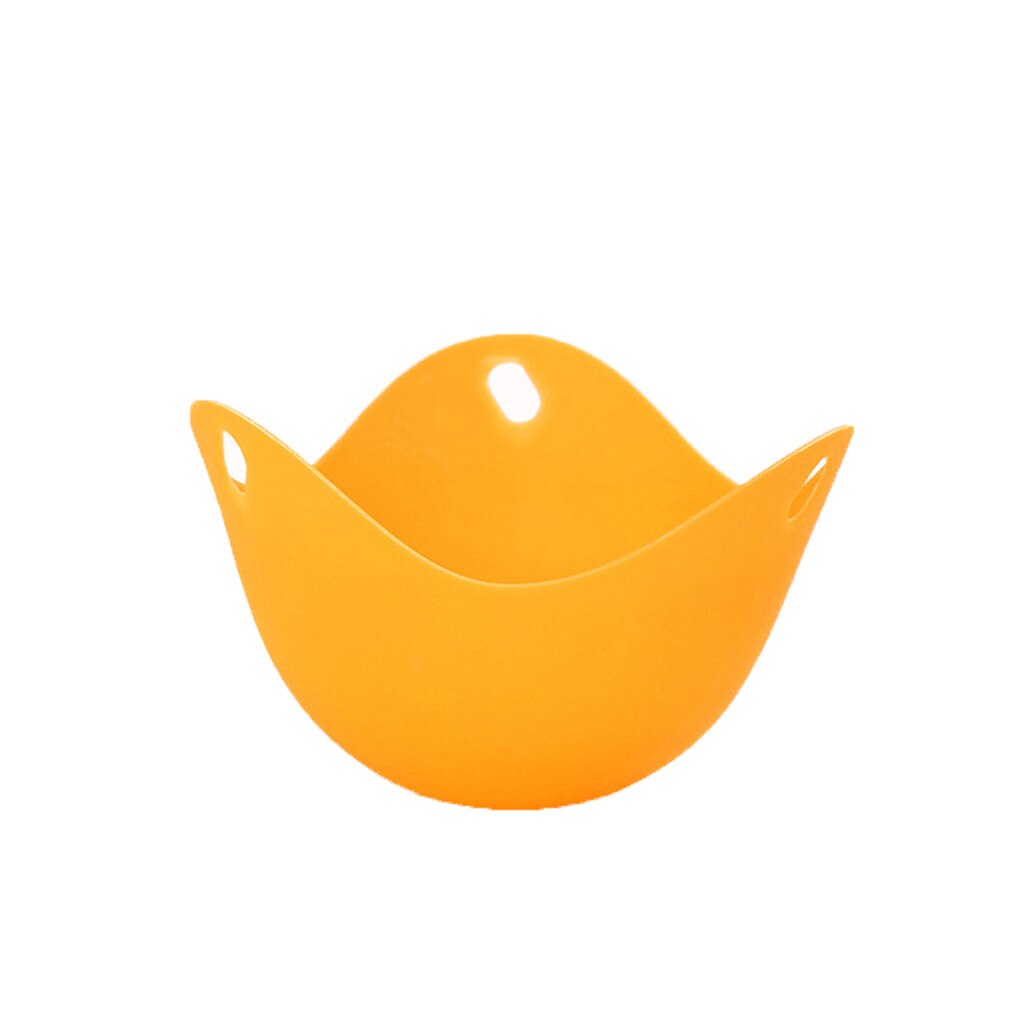 Silicone Egg Poacher Cook Poach Pods Poached Baking Cup Kitchen Cookware Kitchen Tool Poached Cup: D
