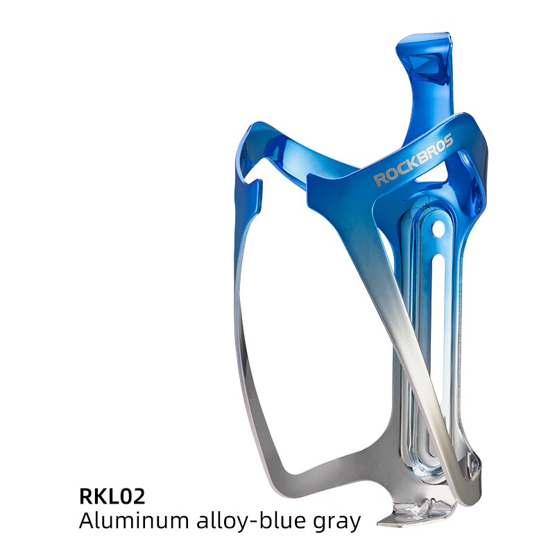 Rockbros sykkelflaskeholder mtb landeveissykkel vannflaskeburfeste aluminiumslegering gradient sterk solid flaskeholder: Rkl 02- bg