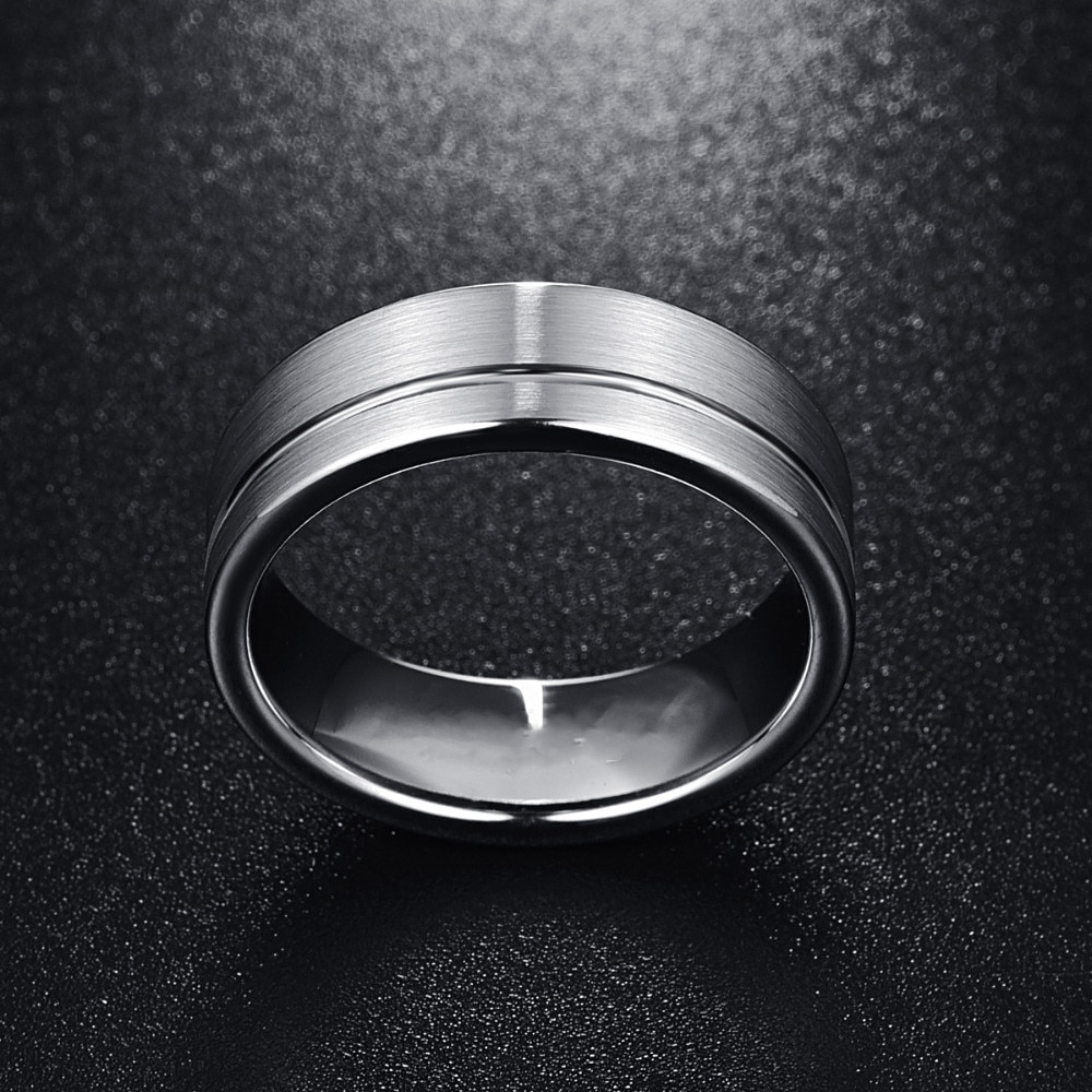 Fdlk Rvs Ring Voor Mannen Vrouwen Wedding Bands Trendy Groef Ringen Sieraden