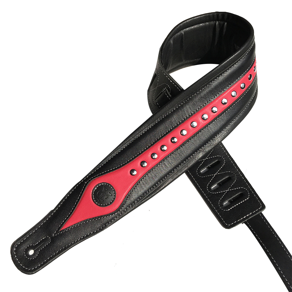 Akoestische Gitaarband Bas Akoestische Gitaar Verstelbare Riem Rood Wit Zwart Muziekinstrument Accessoires: Rood