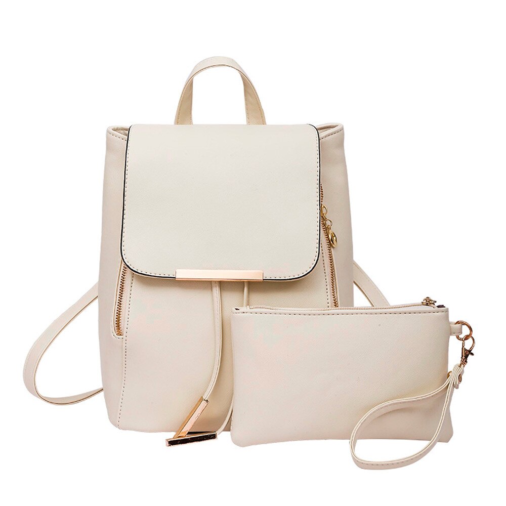 Mochila feminina de couro do plutônio mochilas femininas sacos de escola adolescentes mochila feminina mujer