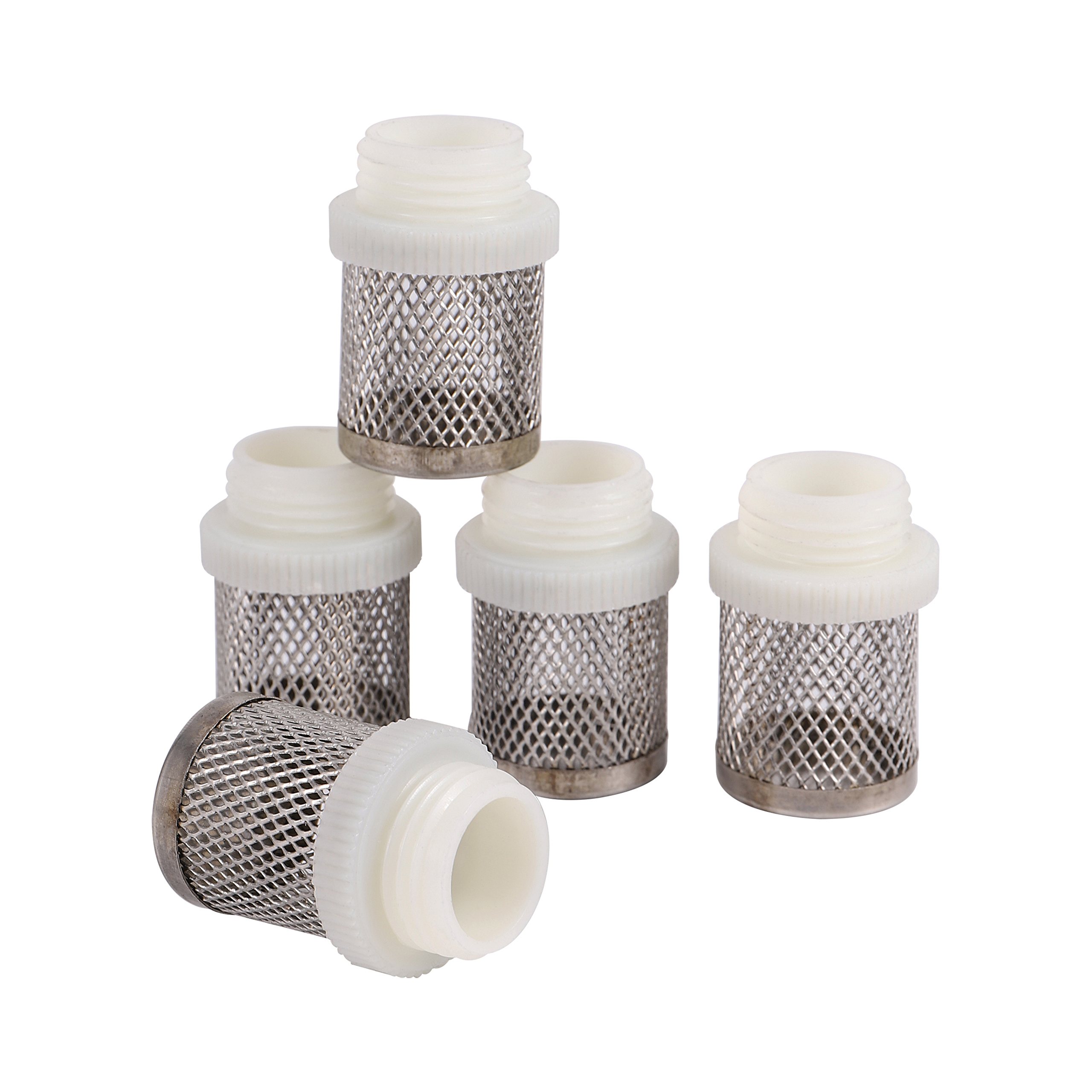 Høyt rustfritt filter 1/2 tommers utvendig gjengekobling landbruk hage vanning akvarium vannpumpe filtrer