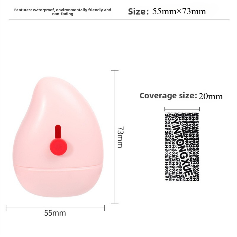 Keramisch mes Diefstalbeveiliging Roller Stempel Privacy Vertrouwelijke gegevens Guard Stempelrol Privacy Diefstal Bescherm Seal Roller