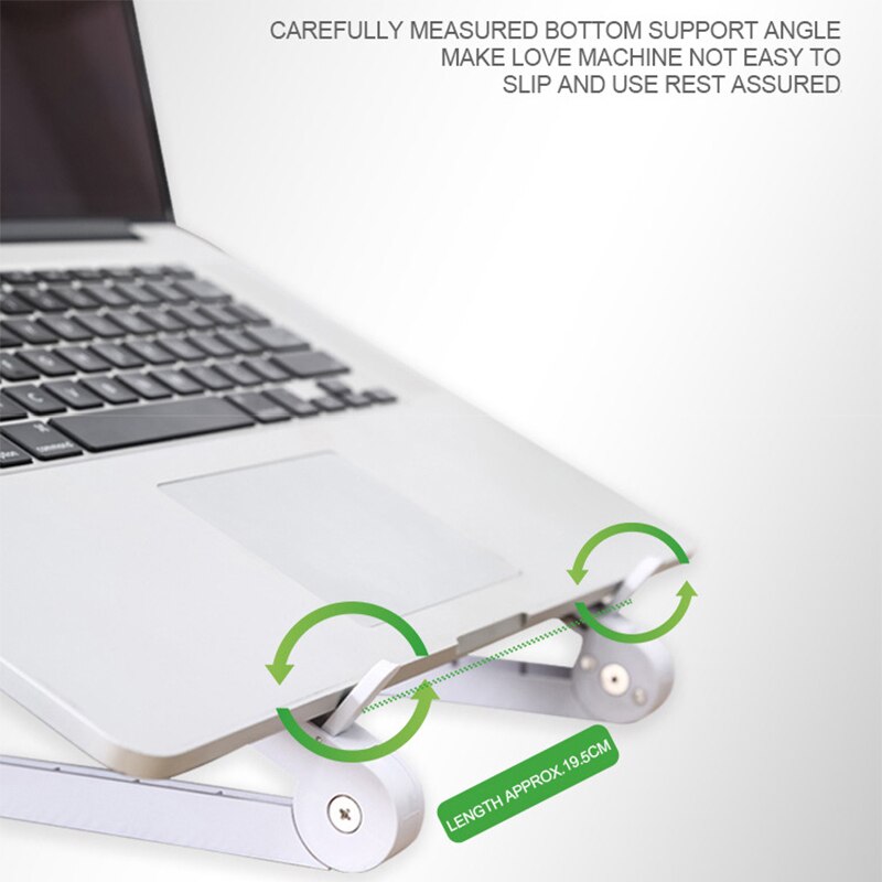 Portable Laptop Stand Desktop Support Raise Bracket Heat Dissipation Folding Storage Base Lifter Computer Stand Botebook Holder