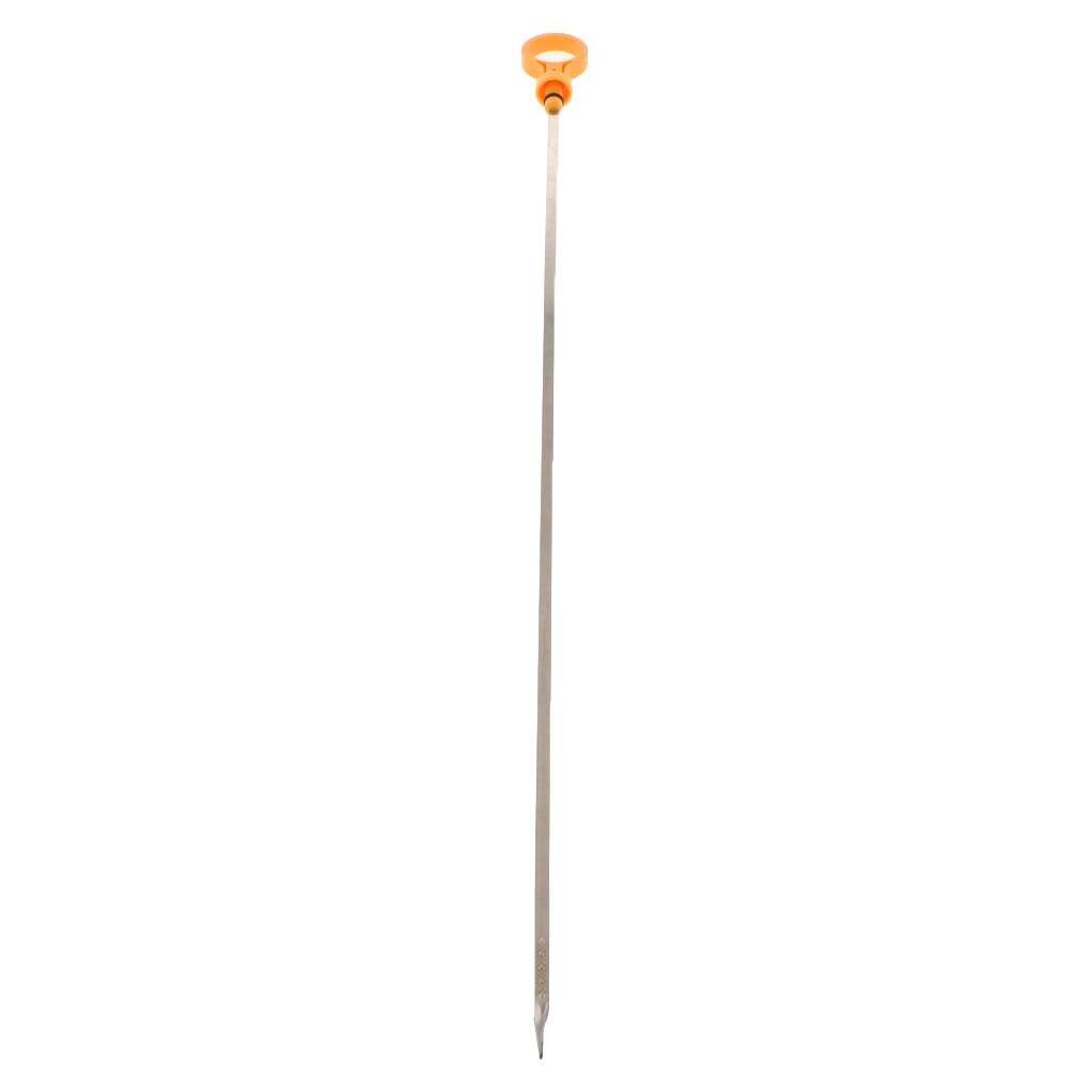 1PC Yellow Automotive Engine Oil Level Dipstick Replacement 590mm for