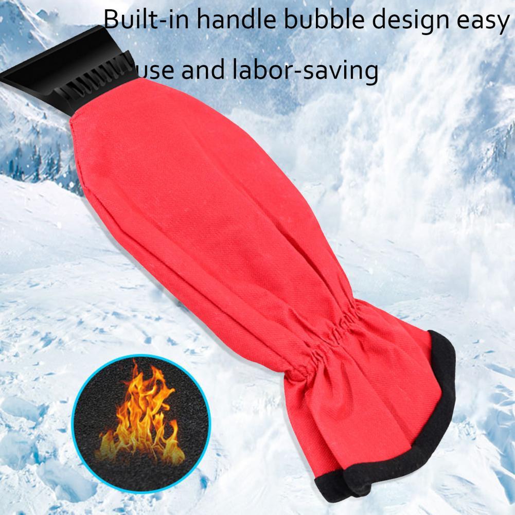 Snow Removal Thickened Sheath Waterproof Winter Tool Car Ice Scraper For Winter