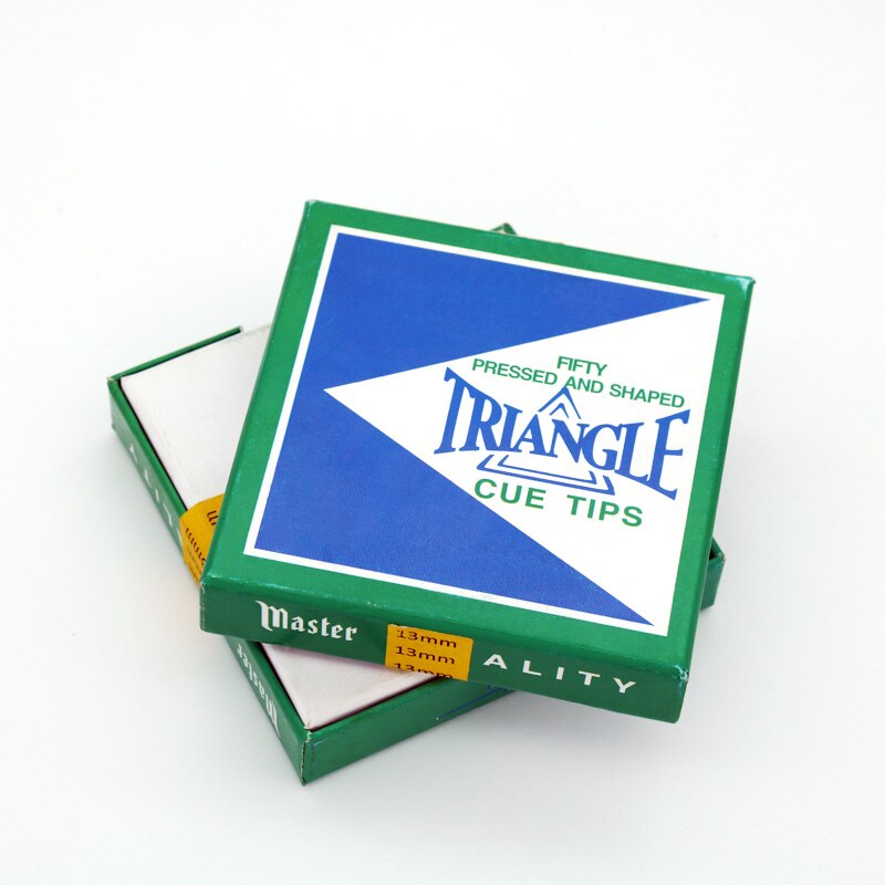 Medium Cue Tips 50PCS/Box 12/13MM Billiards Pool Cue Tips