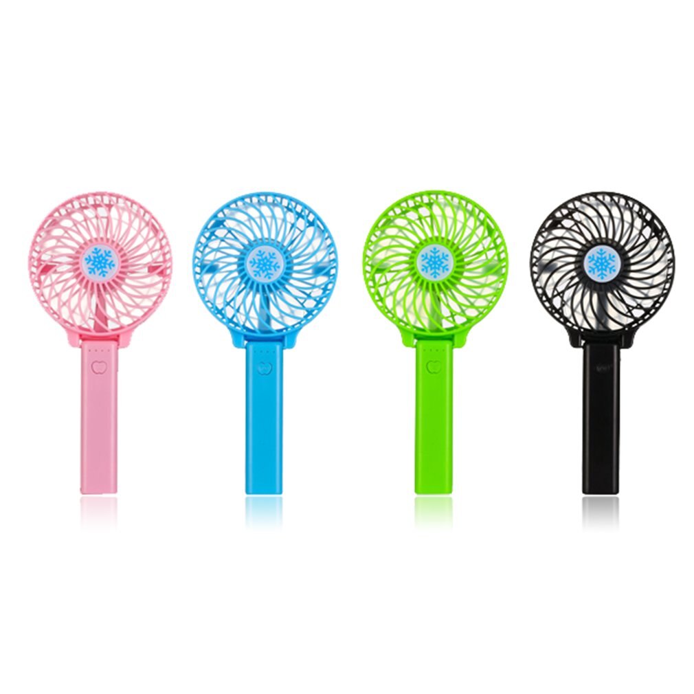 Ventilador portátil Mini USB ventiladores de aire acondicionado plegables ventilador de refrigeración manual para oficina ventilador recargable