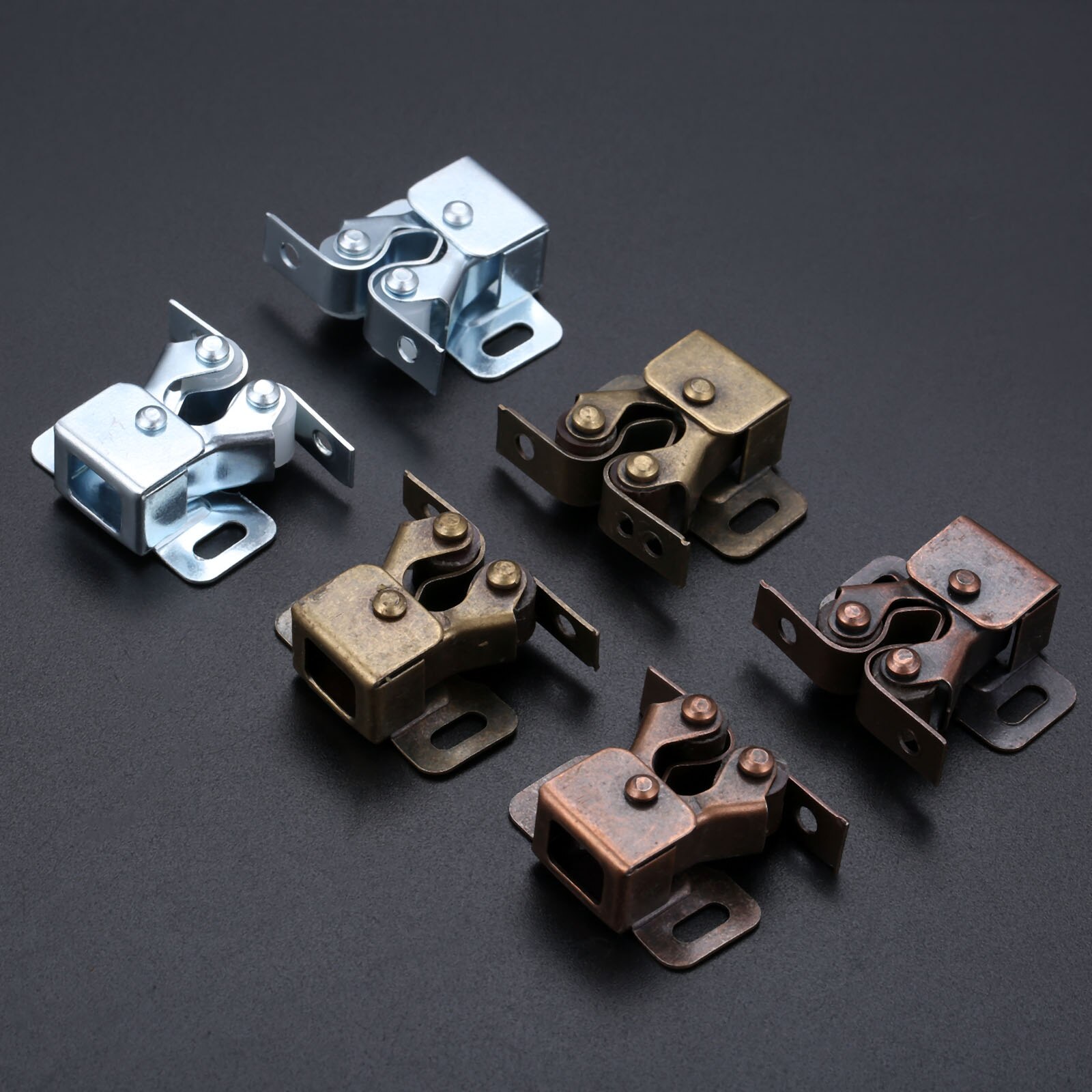 Tope magnético para puerta de armario, Tope de puerta, amortiguador, herrajes para puerta de armario, muebles