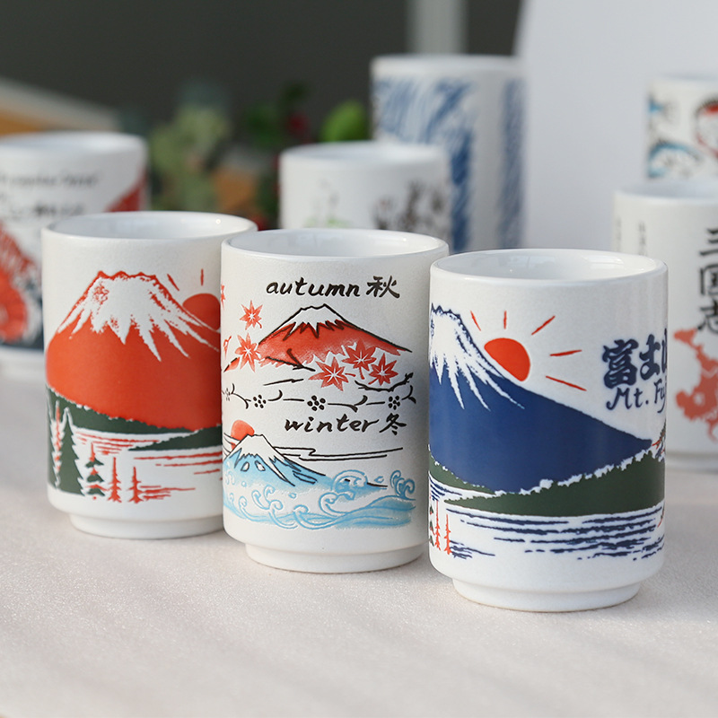 Joylove Japanse Stijl Keramische Mok Japanse Stijl Huis Kantoor Thee Cup Enkele Sushi Beker Soepkom