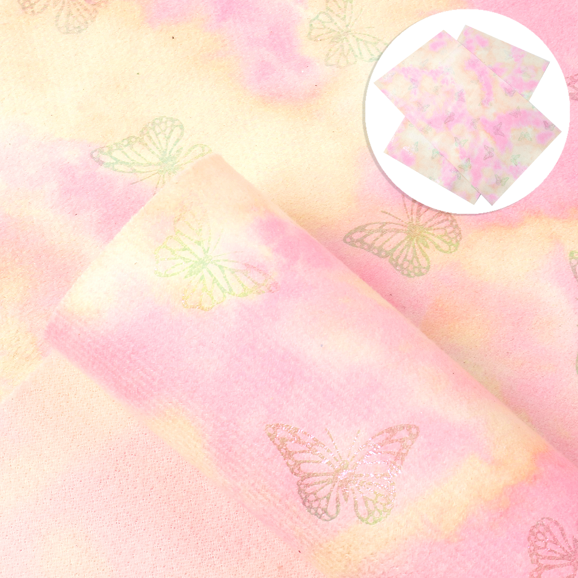 Tie Dye Faux Leather Sheets Bump Textured Foil Synthetic Leather Fabric 20x33cm for DIY Earrings Hair Bows Pouches Crafts: 7pink