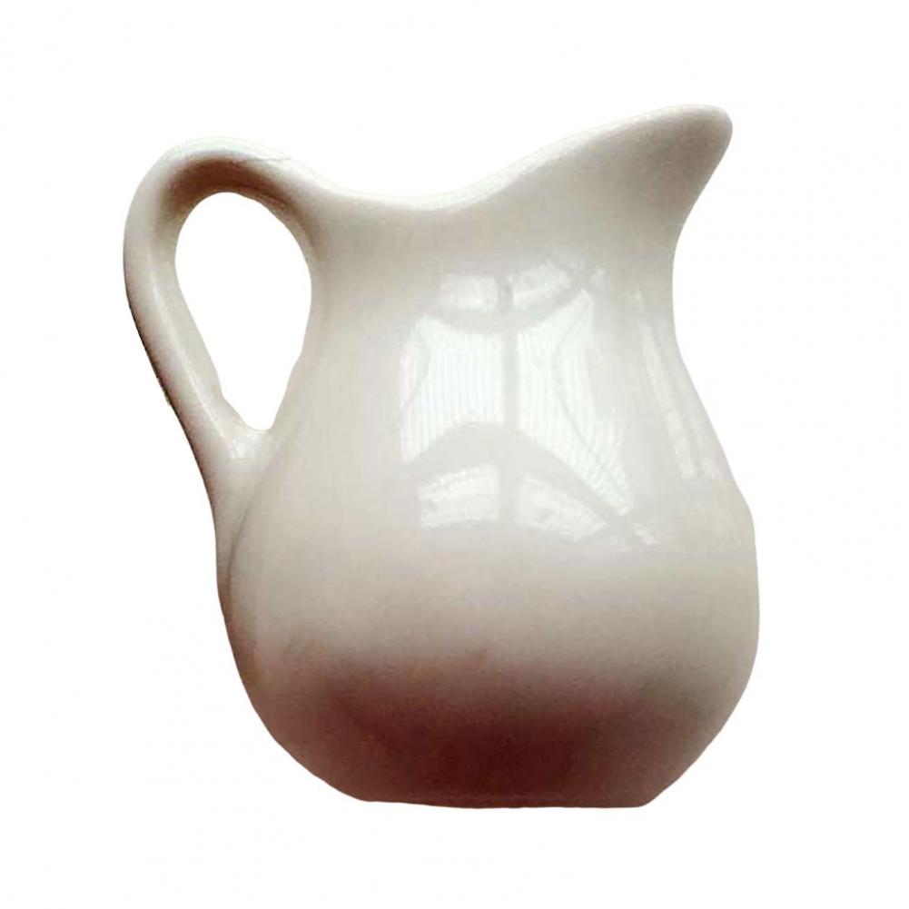 Vase à fleurs en céramique Mini Vase magnétique décor 3d plantes bouteille porte-fleurs réfrigérateur aimant ensemble pour la maison bureau cuisine décor: YELLOW