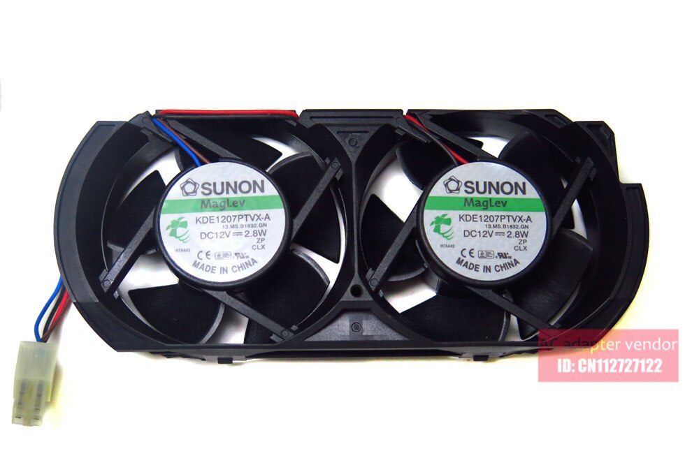 The chassis fan FOR XBOX 360 consoles host dual fan cooling enhanced cooling